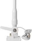 Fiberglass Marine Antenna  Vhf 156-163mhz White 43inches Boat Antenna With Adjus