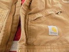 Carhartt Mens 46r Brown Quilted Lined Insulated Work Coveralls Jumpsuit Usa