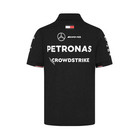 Mercedes Amg Petronas F1 2024 Men s Team Polo Shirt - White black