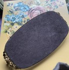 Vintage Mid Century Gold Toned Rose Metal Filigree Mirror Vanity Tray 16    X 7 5