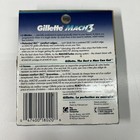 Vtg 2001 Gillette Mach 3  4 Cartridges Mach3 New Original Blades Shaving