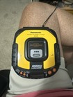 Panasonic Portable Cd Player Sl-sw405 Shock Wave W hesdphones