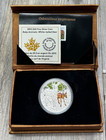 2015 Canada The Deer Fawn Stamp   Coin Colorized 1oz  9999 Silver Proof Coin Set