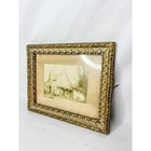 Antique 1800s Original Photograph Farm House Family