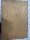 Rare Antique 1920 J m  Simmons Ouija Board Wood Chicago Witch Cat Occult Talking