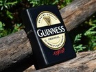 Guinness Zippo Lighter - Irish Dry Stout - Dublin - 1759 St  James s Gate - Harp