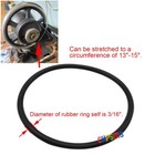2pcs Length Range 13 -15  Sewing Motor Stretch Belt For Janome Kenmore Singer