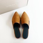 Jenni Kayne Suede Mule Hand Made Women s Shoes Saddle Standard Flats Eu 36-39