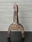Vintage African Wooden Weaving-loom Bird Shape Guro Pulley  see Condition 