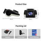 Car Dvr Front Camera Recorder Hd 1280 720p Night Vision G-sensor Video Dash Cam