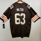 Cleveland Browns Jersey Mens 2xl Joe Milton Nfl  63 Football Xxl Nwt Dog Pound