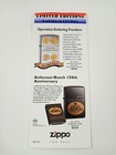 Vintage 2002 Zippo Spring Limited Edition Lighters Brochure  B02-1q