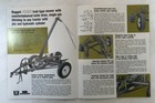 1970s Oliver 421 Mower Tractor Trail-type Brochure Vintage Farm Advertising