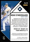 Noah Syndergaard 2019 Panini Chronicles Red  20   99 - New York Mets