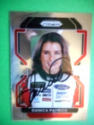 Danica Patrick Shr Mobil 1 Taxact Racing Panini Prizm Nascar Autographed Card 75