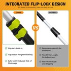 2 1-4ft Telescopic Extension Pole multi-purpose Extension Pole W 180   Threadhead