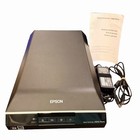 Epson Perfection V600 Photo Color Scanner Film Documents Working W Power Supply