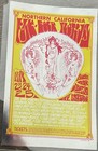 1969 Northern California Festival Hendrix zeppelin Amazing Line-up Handbill