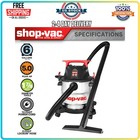 Shop-vac 6 Gallon Wet Dry Vacuum 5 0 Peak Hp Stainless Steel Tank