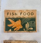 Vtg 1930s Tujoe Wafer Fish Food Box Set Toledo Goldfish Full W  Contents   Empty