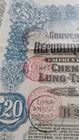 Chinese Republic Lung-tsing-u-hai Railway 5  Gold Loan  20 Bond 1913