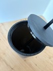 New Starbucks Matte Black Cold Cup Tumbler 16oz Grande Straw Acrylic Venti