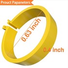 200pcs Chicken Leg Bands multiple Color Poultry Identification Leg Rings Chicken