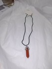 Natural Quartz Crystal Stone Point Chakra Healing Gemstone Pendant Necklace     