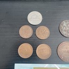 7-coin Lot Canadian 2-large Cent 1910-1897 Bronze Assorted 4 One Penny 1-5 Cents