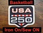 Usa 250 Patch Nba Finals Patch Knicks Spurs Basketball Jersey Patch Anniversary