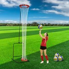 Volleyball Setting Trainer Adjustable Height Angle Volleyball Training Equipment