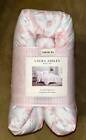 Twin-xl pink Floral laura Ashley Shabby Chic 2 Pc Reversible Comforter Set 1 Sha