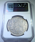 Ngc Xf 1811 Peru Imagined Bust Silver 8 Reales Genuine Spanish Colonial 8r Coin