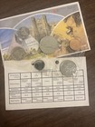 1981 Canada Coin Uncirculated Mint Set 6 Coin Lot W  Coa   Original Envelope
