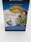 Plantronics S12 Corded Telephone Headset System Original Box Tested Works