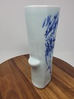 Chinese Blue   White Porcelain Hand Painted Exquisite  Vase 