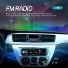 Car Radio Stereo Bluetooth 1din Fm Audio Head Unit Mp3 Usb tf aux phone Holder