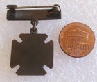 Antique 1908 Ohio State Rifle Association 80  Award Badge Medal Pin
