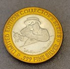  10 Silver Strike  999 Fine Silver Grand Casino Biloxi Wc Fields Hollywood 