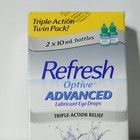 Refresh Optive Advanced Triple-action Lubricant Eye Drops  2-10 Ml Bottle