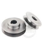 Cast Iron Drive Pulley 1-groove 1b Flat For V Belt Pulley Od 60mm 70mm - 150mm