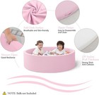 Ball Pit For Toddlers  35 4 x 11 8  Foam Pits  Indoor 35 43 In  Pink 