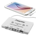 Cassette Aux Adapter For Car Iphone 3 5mm Audio Tape Mp3 Player Adapters  White