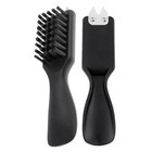 2pcs Golf Shoes Brush Dirt Mud Remover Nylon Cleaning Bristles With Spike Wrench