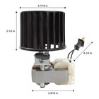 S97009796 Bathroom Fan Motor Blower Assembly For Broan Nutone Bulb Bathroom H   