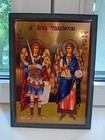 Greek Orthodox Icon Gold Background Saints Archangels Michael And Gabriel 20 27