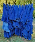 1980s Vintage Lot Of 41 Long Midi Ankle Length Denim Skirts   Size S-xl