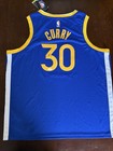 Steph Curry Signed Authentic Nike Warriors Jersey Autograph Nba Jsa Loa Coa Xxl