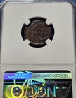 1889 Indian Head Cent - Mint Error Struck 20  Off-center - Ngc Au 50