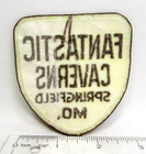 Vintage Fantastic Caverns Jacket Patch Springfield Missouri Mo Travel Souvenir